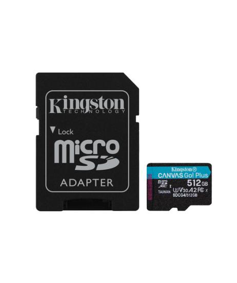 Kingston 512GB Canvas Go Plus microSD Gen4