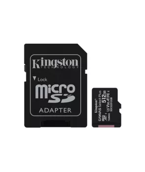 Kingston 512GB microSDXC Canvas Select Plus 100R A1 C10 Card + Adapter