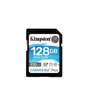 Kingston 128GB SDXC Canvas Go Plus 170R C10 UHS-I U3 V30