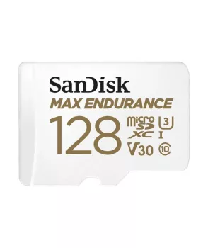 SanDisk MAX ENDURANCE microSDXC 128GB + SD Adapter 