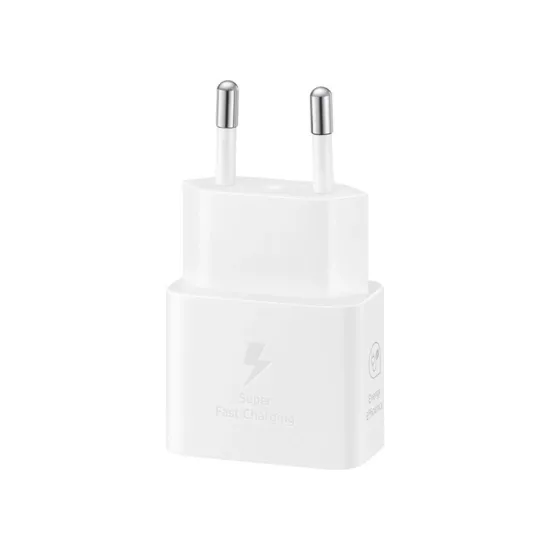 Samsung 25W USB-C Hızlı Şarj Adaptörü Beyaz