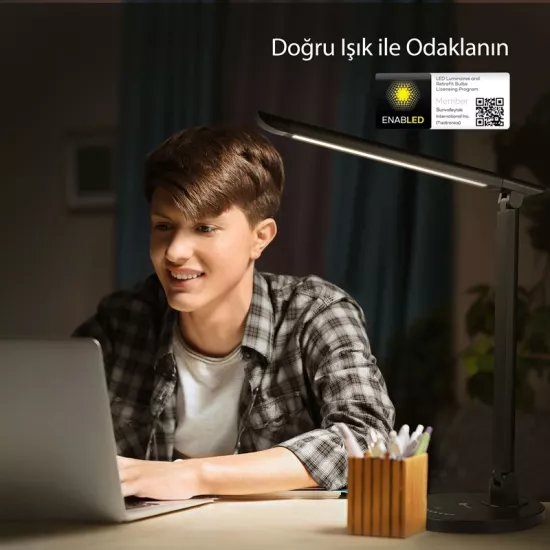 TaoTronics TT-DL13 LED Çalışma Masa Lambası Ayarlanabilir Işık