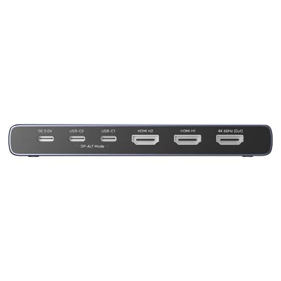 UNITEK 4K HDMI/USB-C SWITCH 4IN1OUT(V1313AGY01-EU)