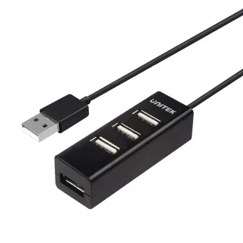 UNITEK TYPE-A TO 4 PORT USB HUB 80CM KABLO(Y-2140)