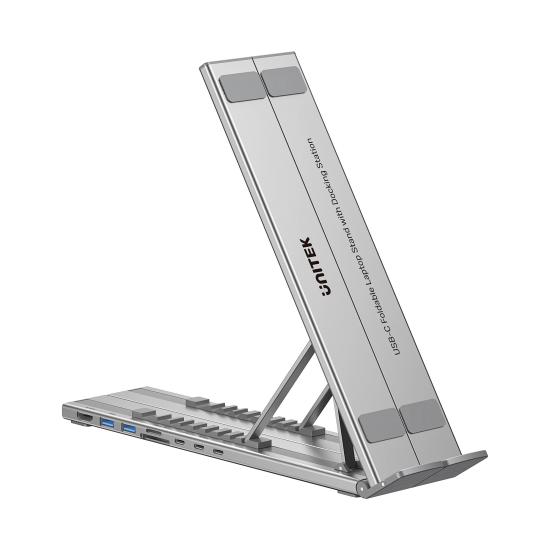 UNITEK KATLANABİLİR NOTEBOOK STANDI VE DOCKING STATION (D1137AGY01)