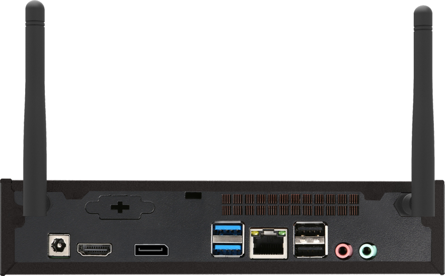 PRITTEC Q7-TH610L BAREBONE FreeDos MINI PC/ (SSD-RAM-CPU YOK)