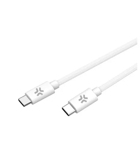 Celly USB-C to USB-C 1.5m Cotton Örgülü Kablo