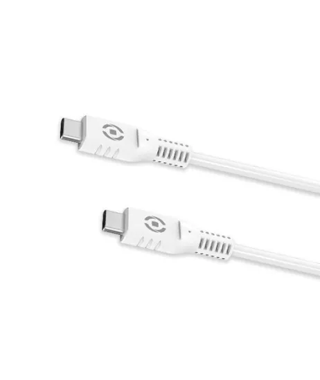 Celly USB-C to USB-C PD 60W Kablo Beyaz