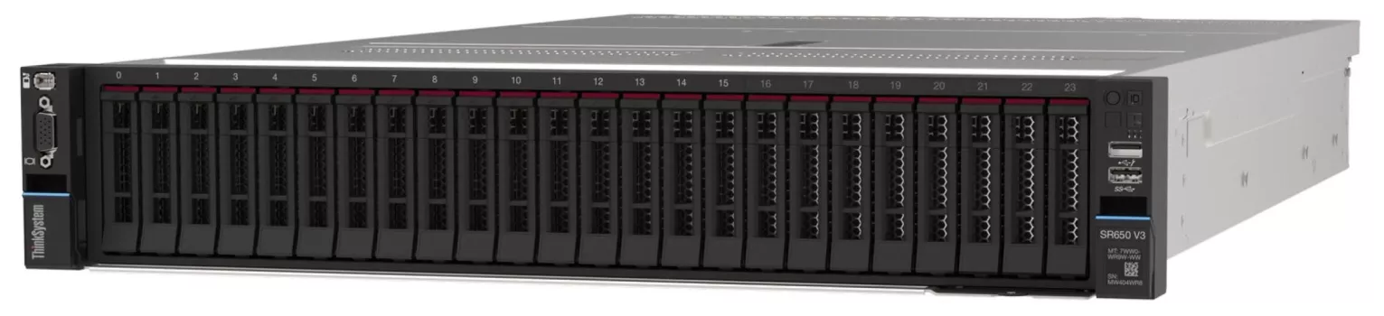 LENOVO 7D76A024EA SR650 V3 XEON GOLD 5418Y 24C 1x64GB