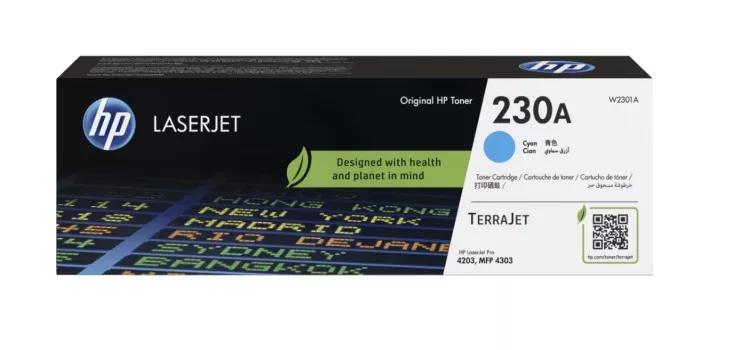 HP W2301A Cyan LaserJet Toner (230A)