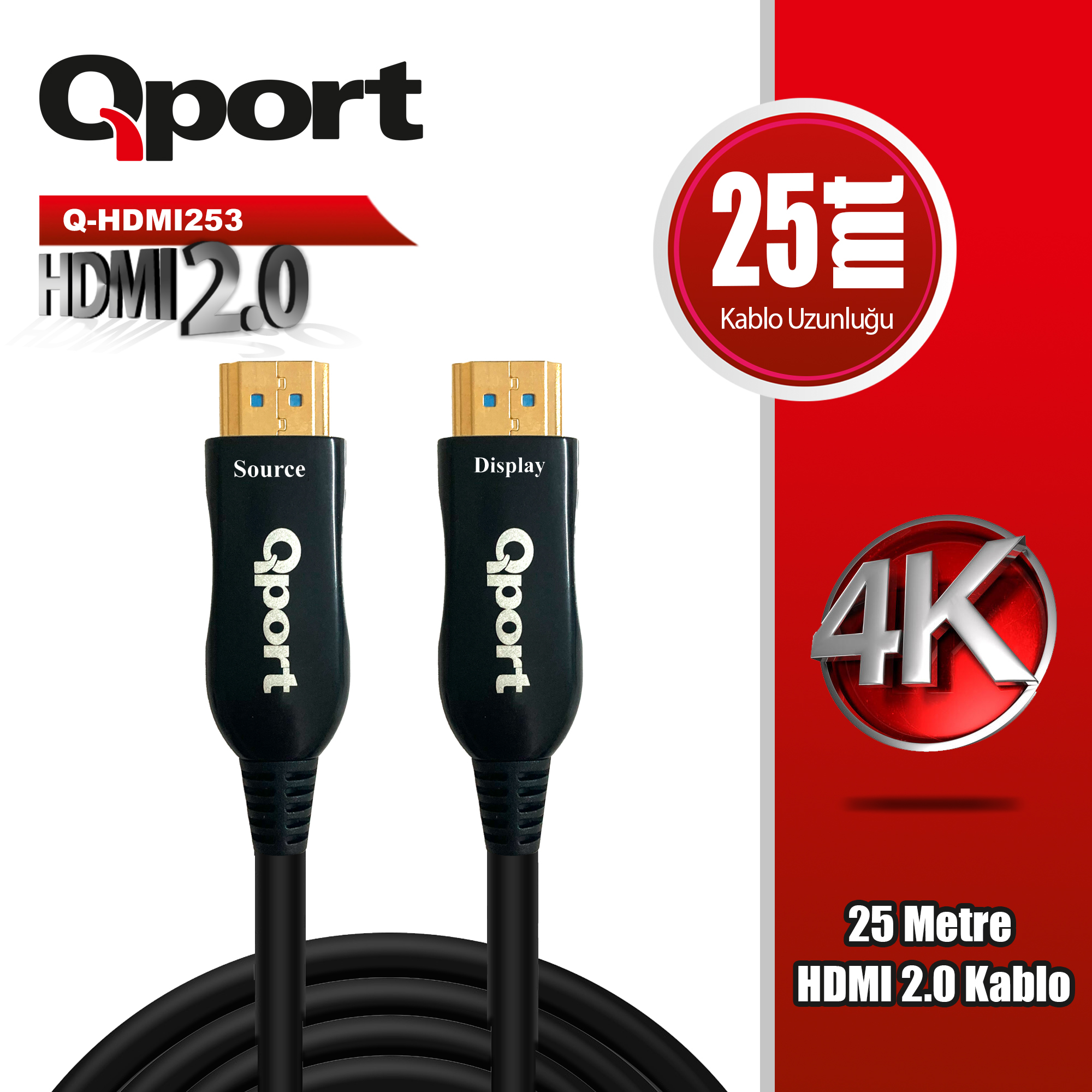 QPORT%20Q-HDMI253%20HDMI%202.0%20V%20ALTIN%20UÇLU%20KABLO%2025%20MT