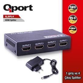 QPORT%20(Q-SPL4)%20FULL%20HD%201%20GIRIS%204CIKIS%20HDMI%20SPLITTE