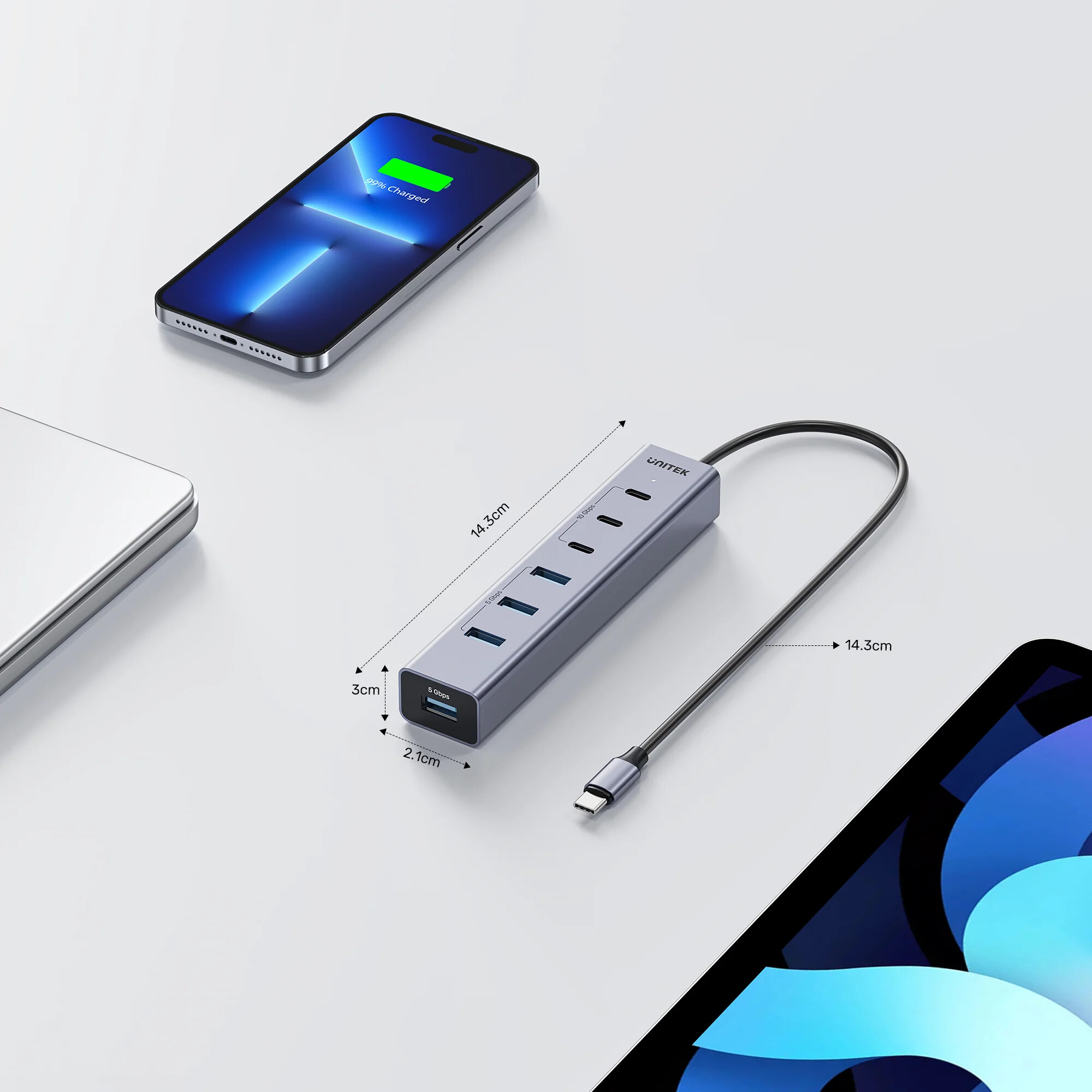 UNITEK%20UHUB%20S7+%207%20IN%201%20UNIVERSAL%20USB%20HUB%20(H1335AGY01-EU)
