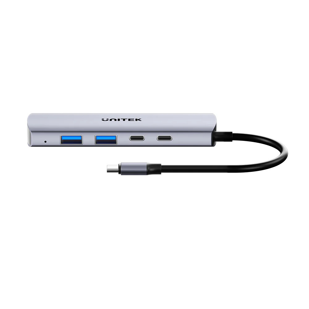 UNITEK%20UHUB%20Q4%204%20PORT%2010GBPS%20USB-C%20HUB%20(H1112DGY01)
