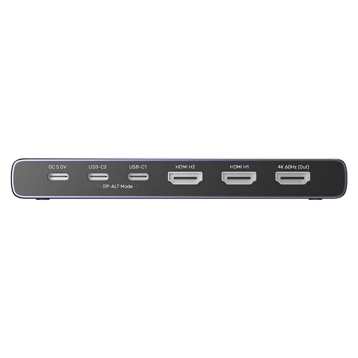 UNITEK%204K%20HDMI/USB-C%20SWITCH%204IN1OUT(V1313AGY01-EU)