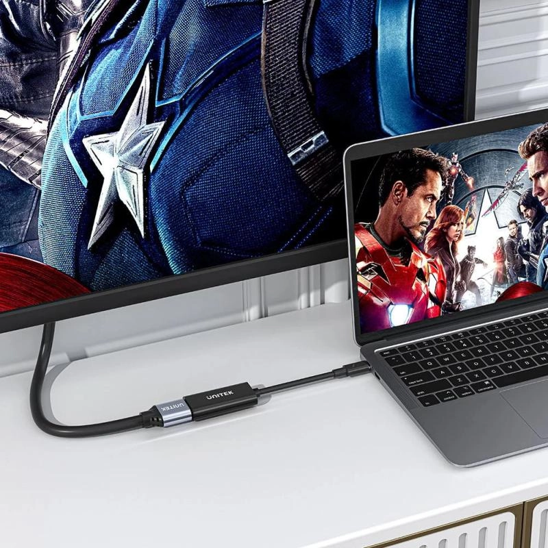UNITEK%20USB-C%20TO%20HDMI%204K%2060Hz%20ADAPTÖR%20(V1421A)