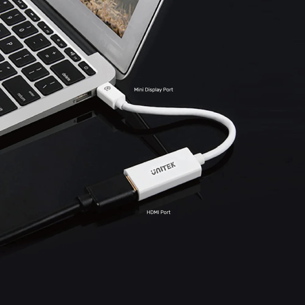 UNITEK%20MINIDISPLAY%20PORT%20TO%20HDMI%204K%20ADAPTÖR(Y-6331)