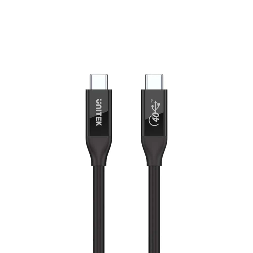 UNITEK%20USB4%20THUNDERBOLT%20KABLO%200.8MT(C14100BK-0.8M)