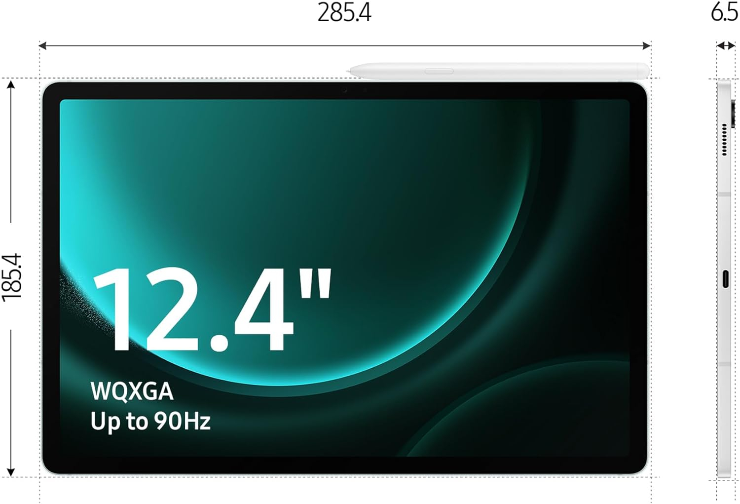 SAMSUNG%20TAB%20S9%20FE+%20X610%20128GB%2012.4’’%20LAVENDER%20TABLET