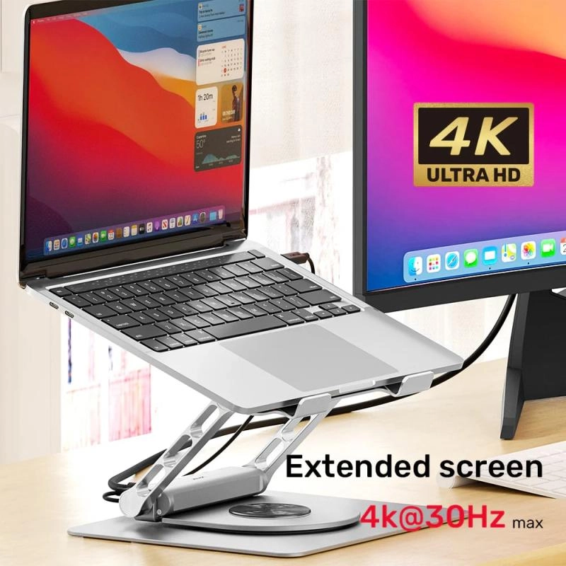 UNITEK%20360%20DERECE%20DÖNER%205in1%20METAL%20NOTEBOOK%20STANDI%20(ETHERNET,%202xUSD3.0,%20HDMI,%20100W%20PD)%20(D1109B01)