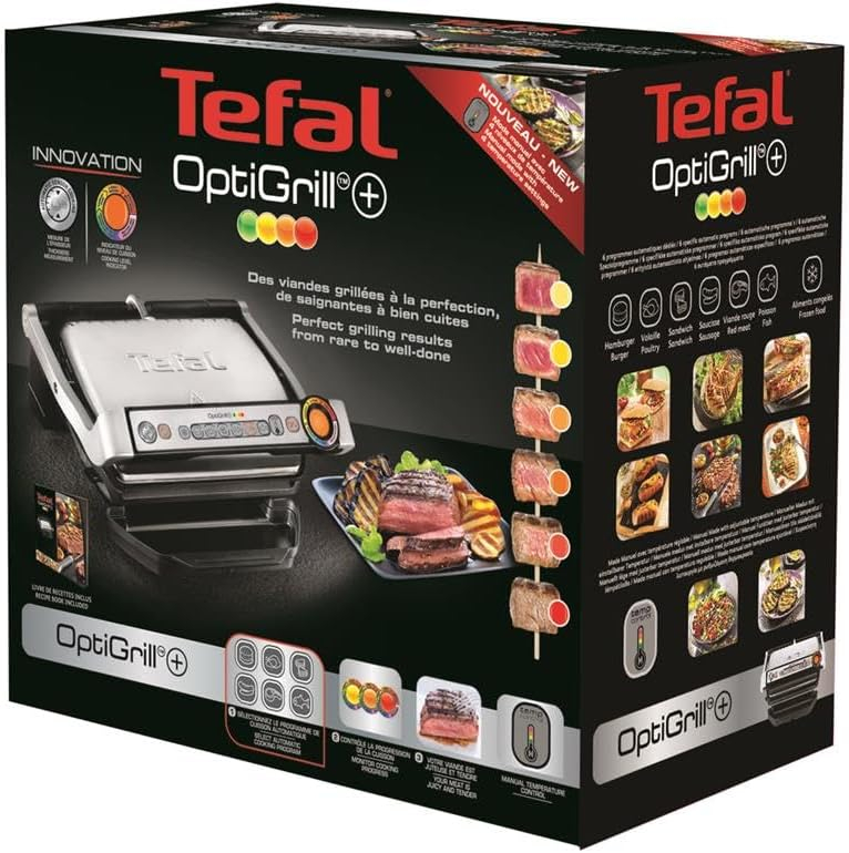 TEFAL%20OPTIGRILL%20PLUS%20GC712D%202000%20W%20IZGARA
