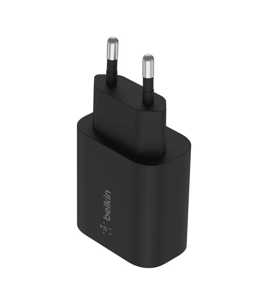 Belkin%2025%20W%20Type-C%20Hızlı%20Şarj%20Adaptörü%20-%20Siyah