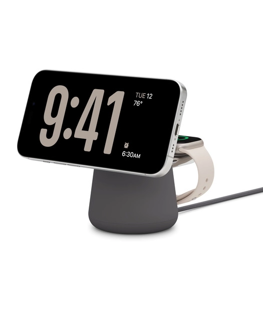 Belkin%20WIZ020%20Boostcharge%20Pro%20Kablosuz%202’si%201%20arada%20Magsafe%2015W%20Şarj%20Istasyonu%20-%20Siyah